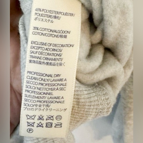 Rebecca Minkoff On Tour Concert Classic Sweatshirt Heather Gray Size XS - Picture 6 of 6